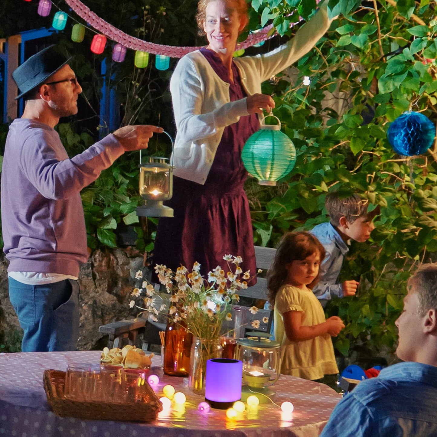 Touch lamp speaker